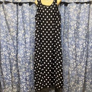 Beautiful Black/White Poka Dot Dress